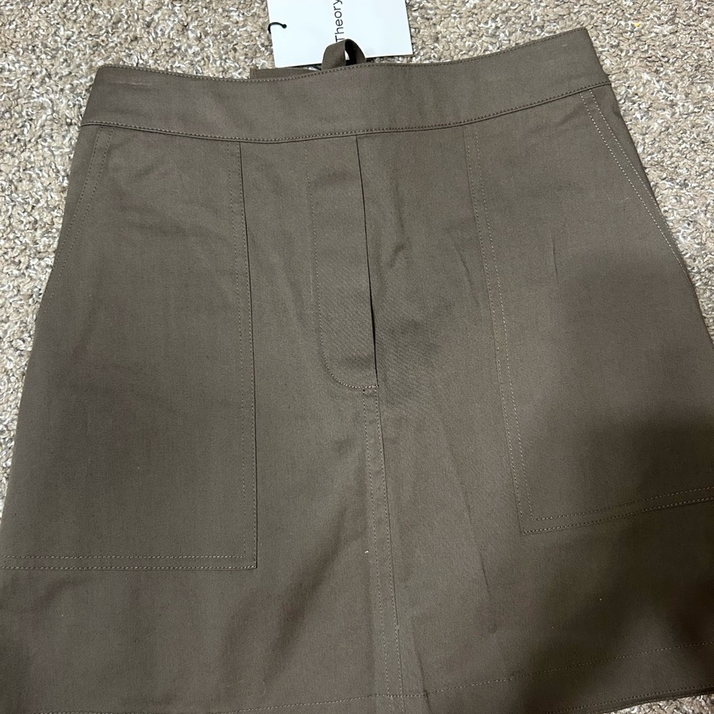 NWT Theory Classic Brown Skirt